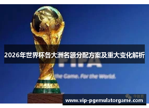 2026年世界杯各大洲名额分配方案及重大变化解析
